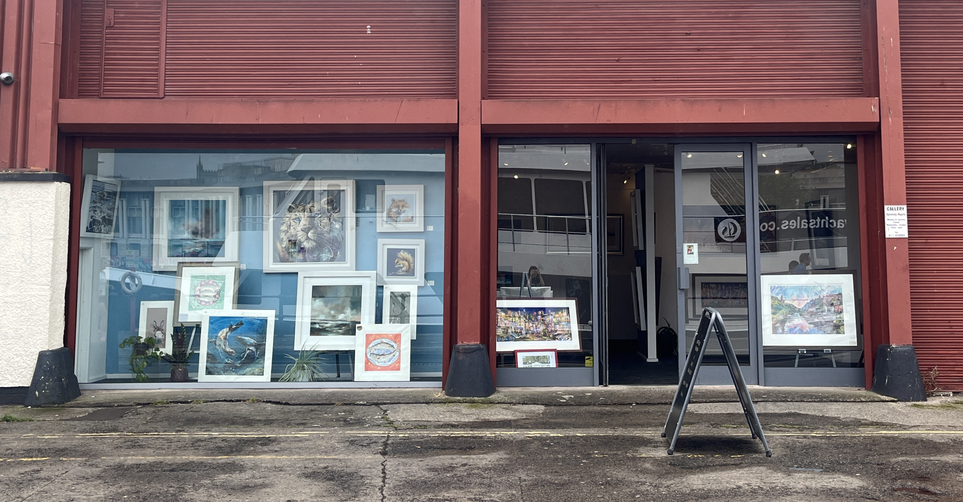 Shop front Picture Framing in Bristol